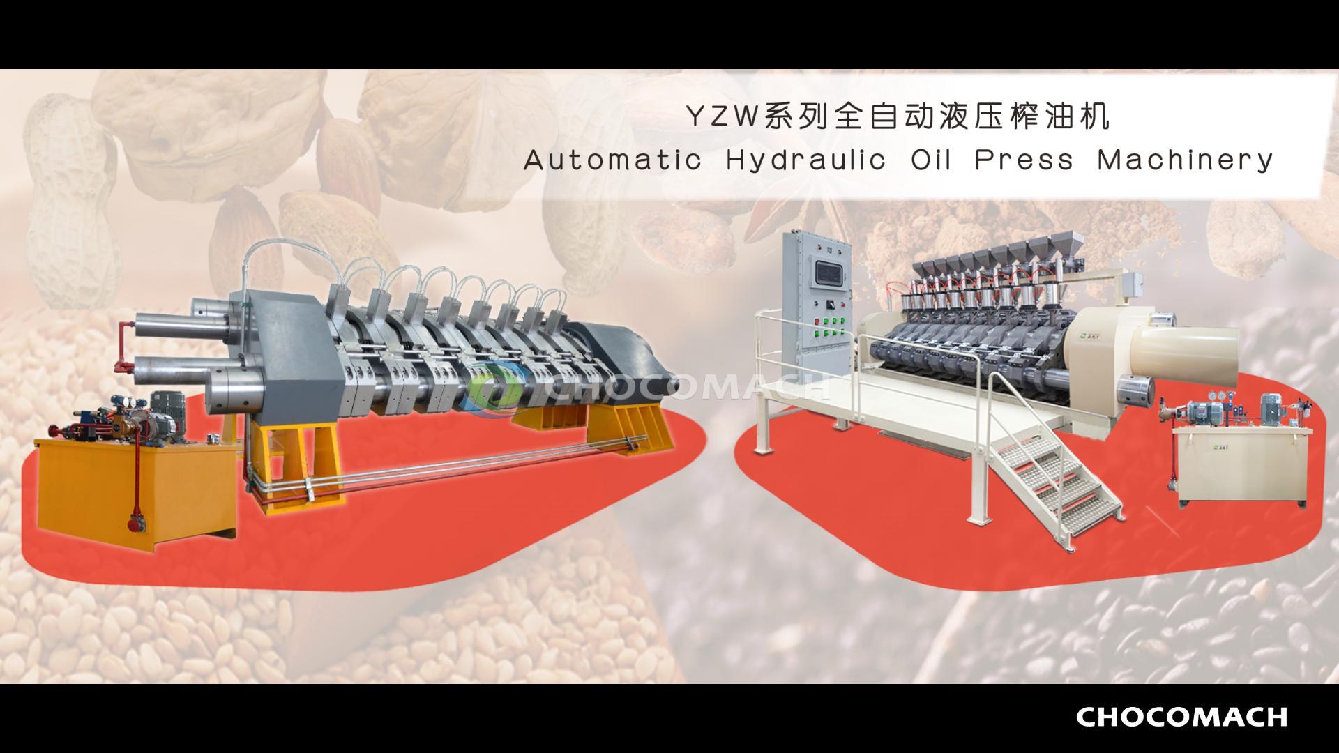 大型全自動液壓榨油機油廠生產(chǎn)線